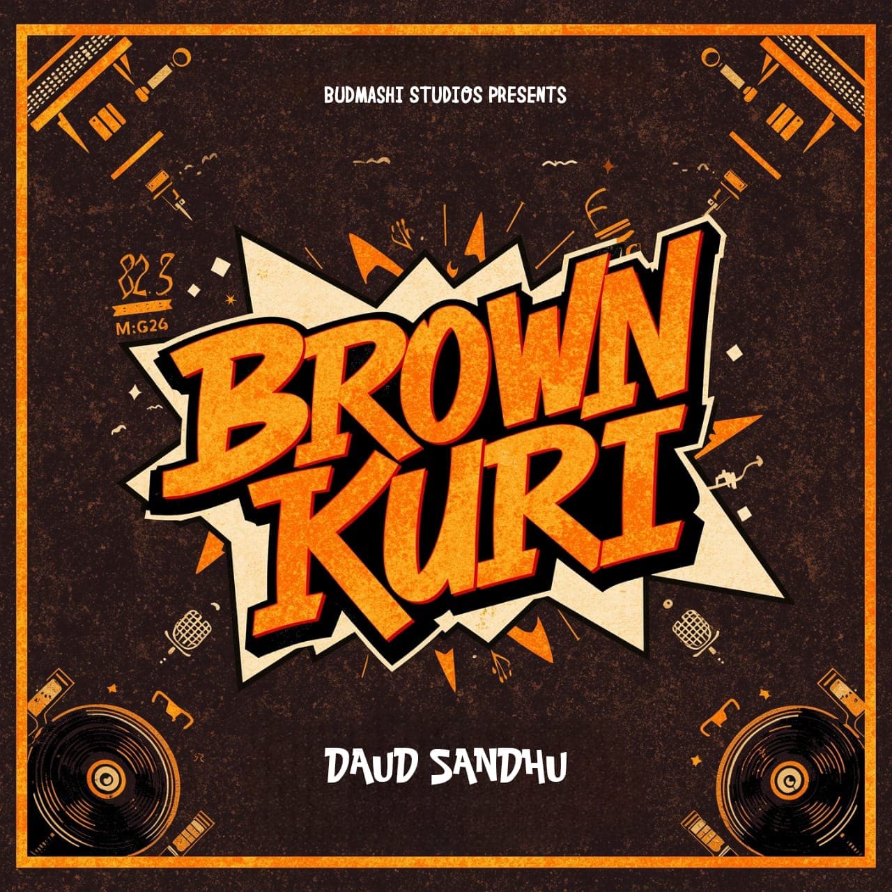 Album cover for Brown Kuri by Budmashi
